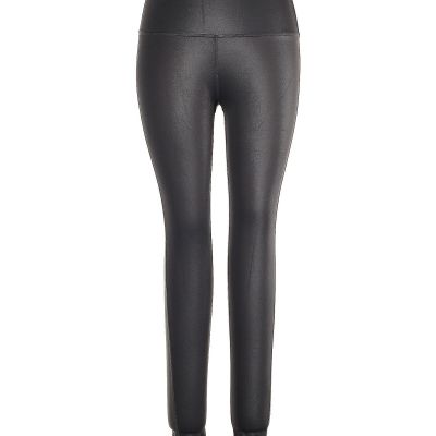 Peach Women Black Leggings XL